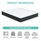 Breathable Memory Foam Bed Mattress Medium Firm for Pressure Relieve